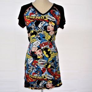 DC Comics All Characters Sleepwear NWOT